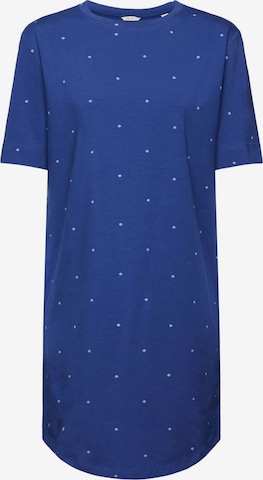 ESPRIT Nightgown in Blue: front