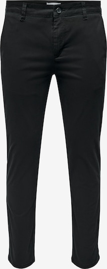 „Chino“ stiliaus kelnės 'MARK' iš Only & Sons, spalva – juoda, Prekių apžvalga