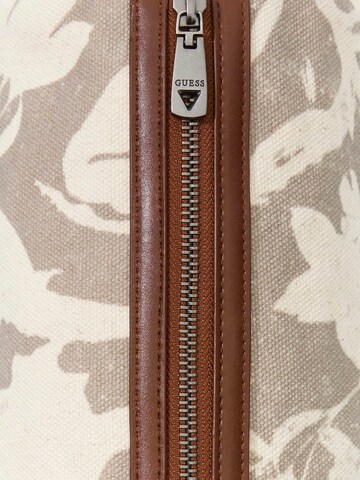 GUESS Toiletry Bag 'Oslo' in Beige