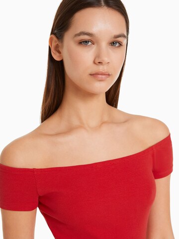 Robe Bershka en rouge