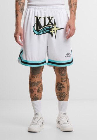 K1X Regular Pants in White: front