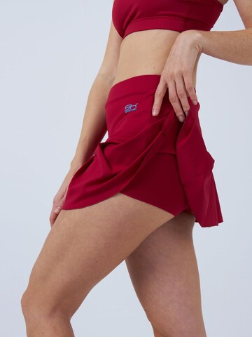 SPORTKIND Sports skirt 'Pleated Skirt' in Red