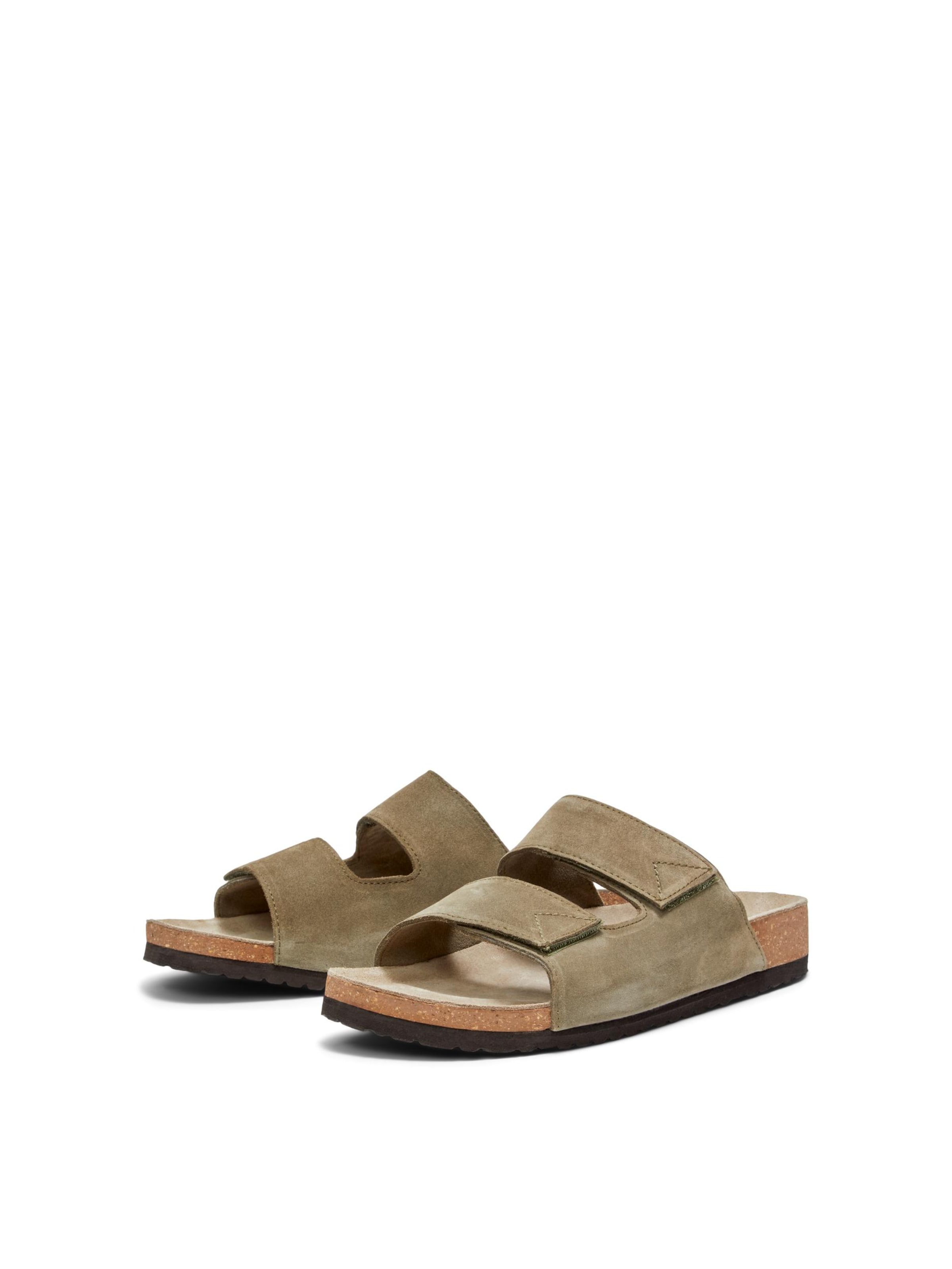 SELECTED Papucs 'Bastian' - zöld