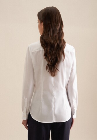 SEIDENSTICKER Blouse 'Schwarze Rose' in White