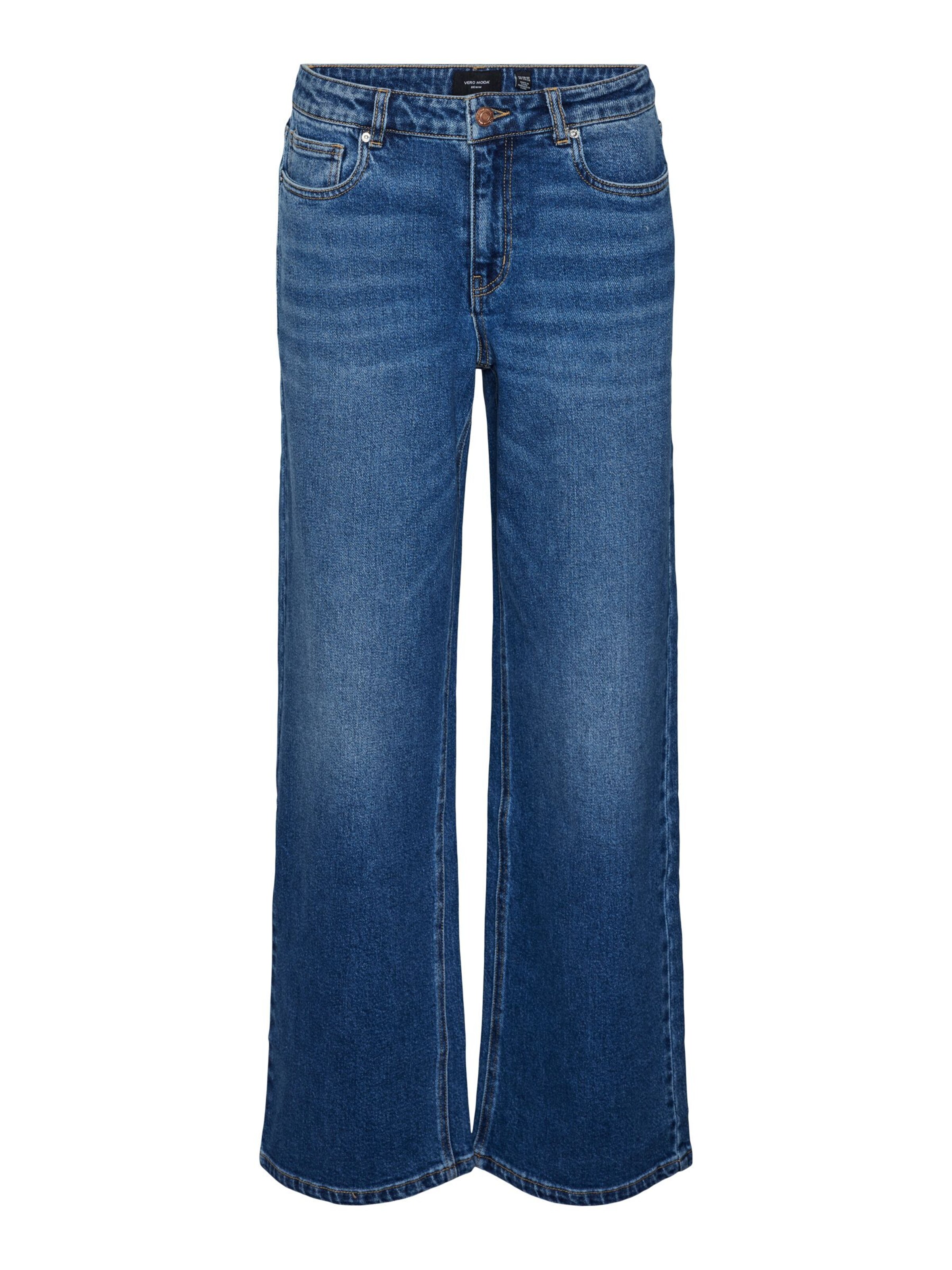 Wide Leg Jean 'FAITH' VERO MODA en bleu : devant
