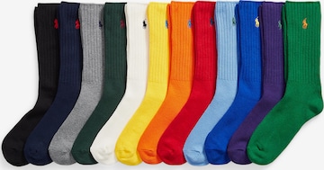 Polo Ralph Lauren - Meias 'CLASSIC' em azul: frente
