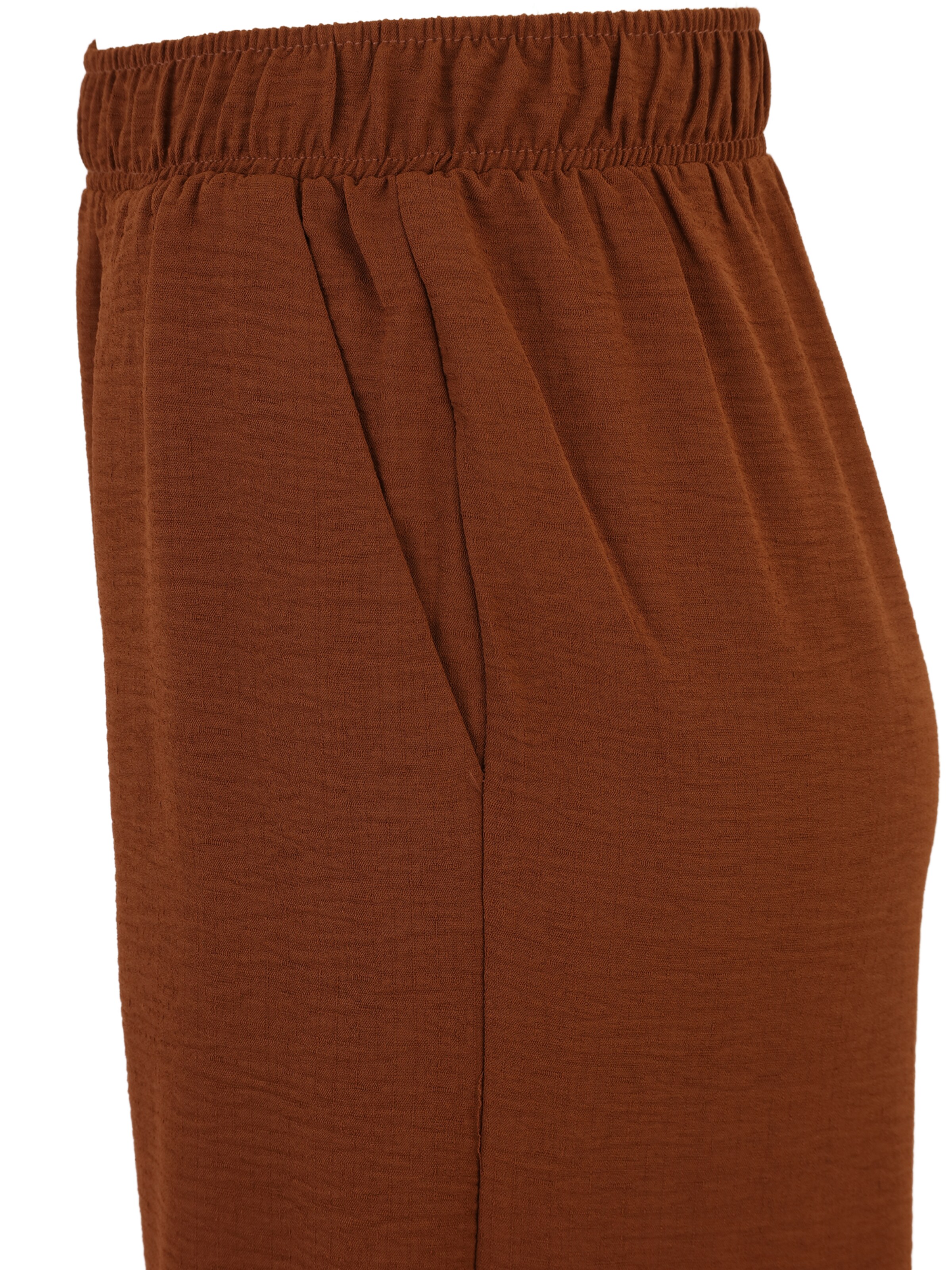 Vila Petite Wide Leg Hose 'VISKOV' in Braun