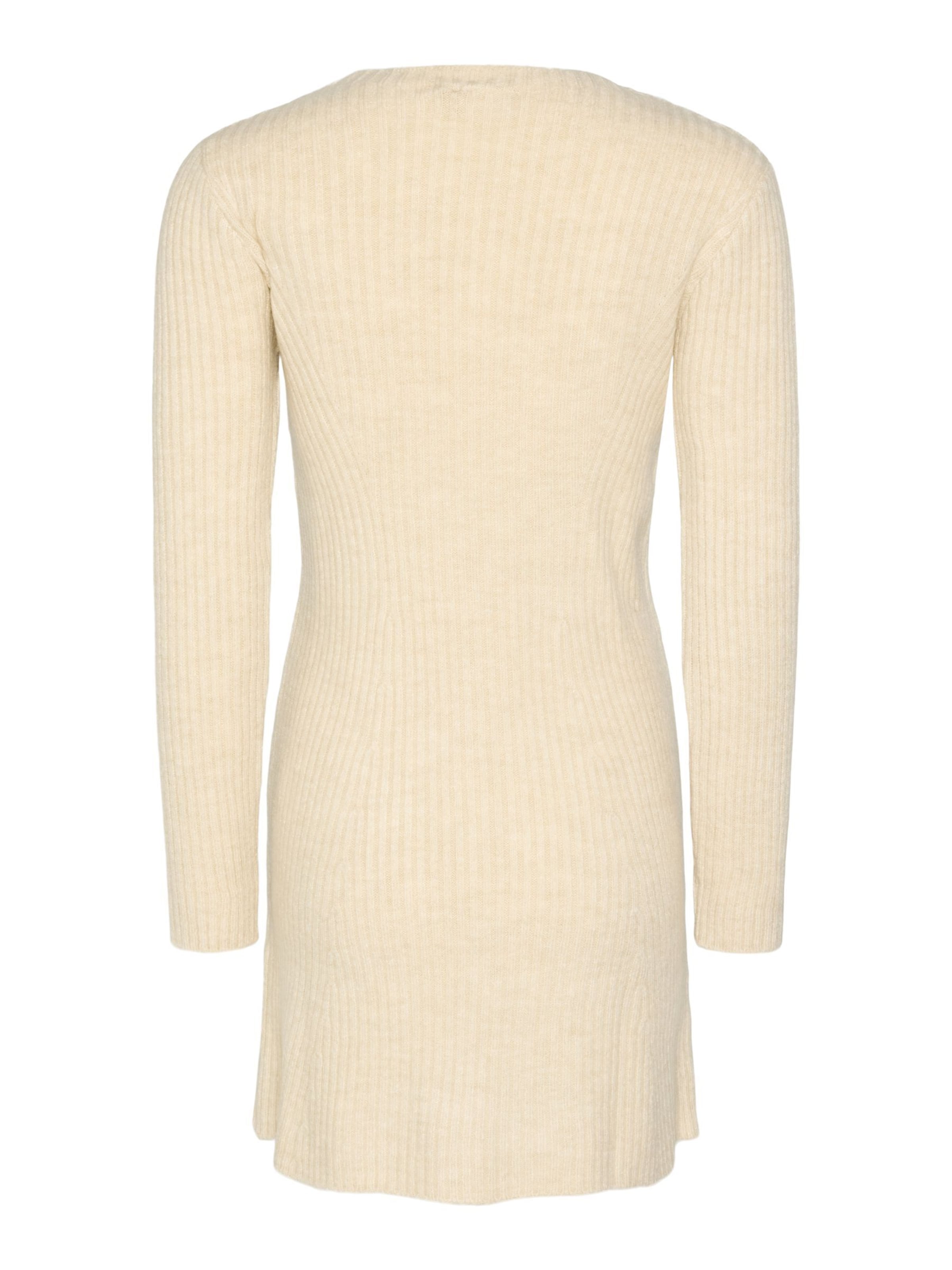 Abito in maglia 'MLPalia' di MAMALICIOUS in beige