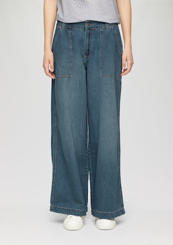 QS - Pierna ancha Vaquero 'Catie' en azul