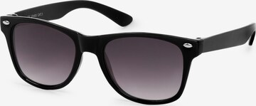 styleBREAKER Sunglasses 'Kinder Sonnenbrille Nerd Style' in Grey: front