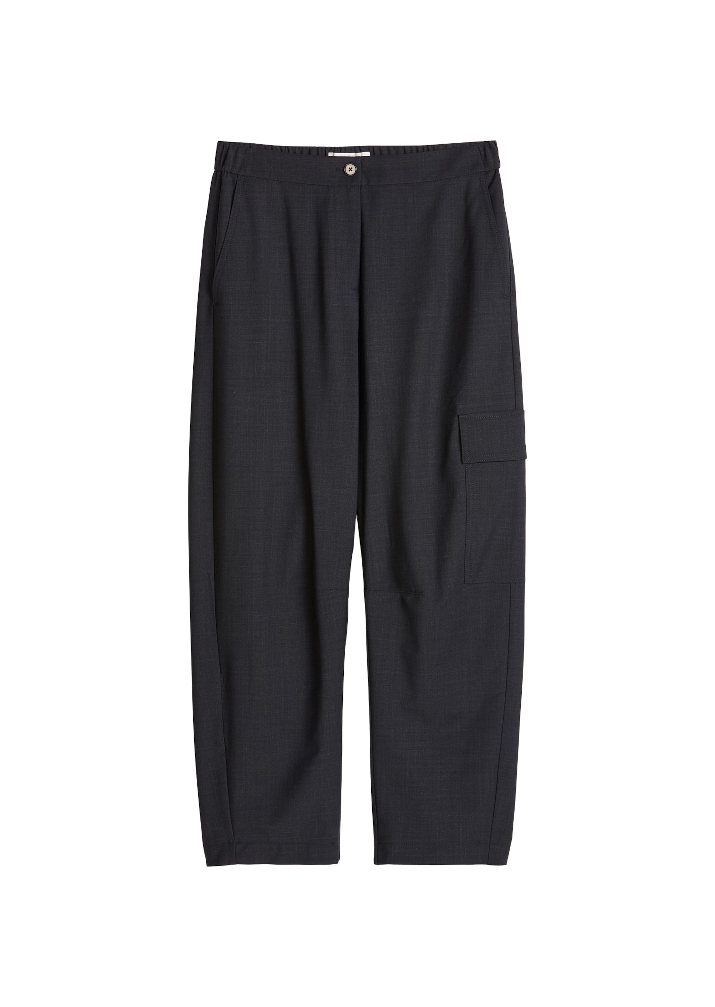 Marc O'Polo Loose fit Cargo trousers in Grey: front