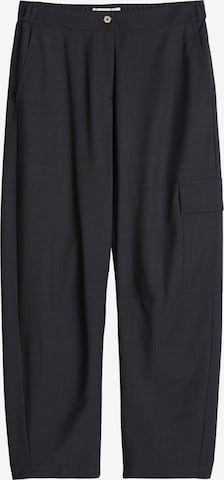 Loosefit Pantalon cargo Marc O'Polo en gris : devant