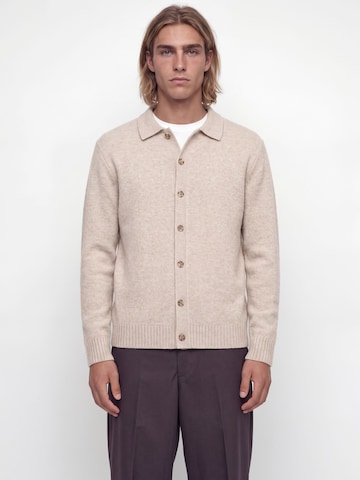 JACK & JONES - Cárdigan en beige: frente