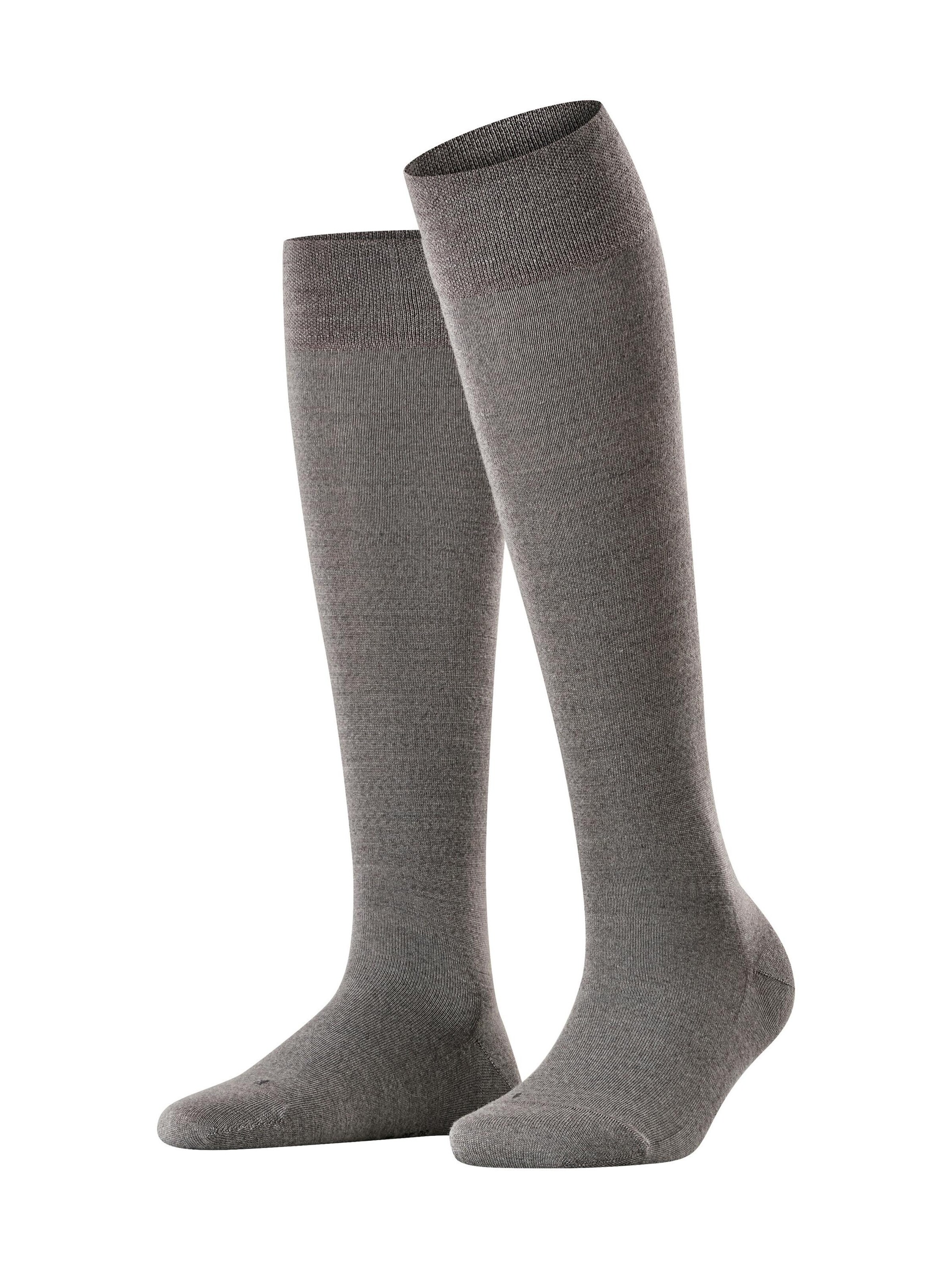 FALKE Over the Knee Socks 'Sensitive Berlin' in Grey
