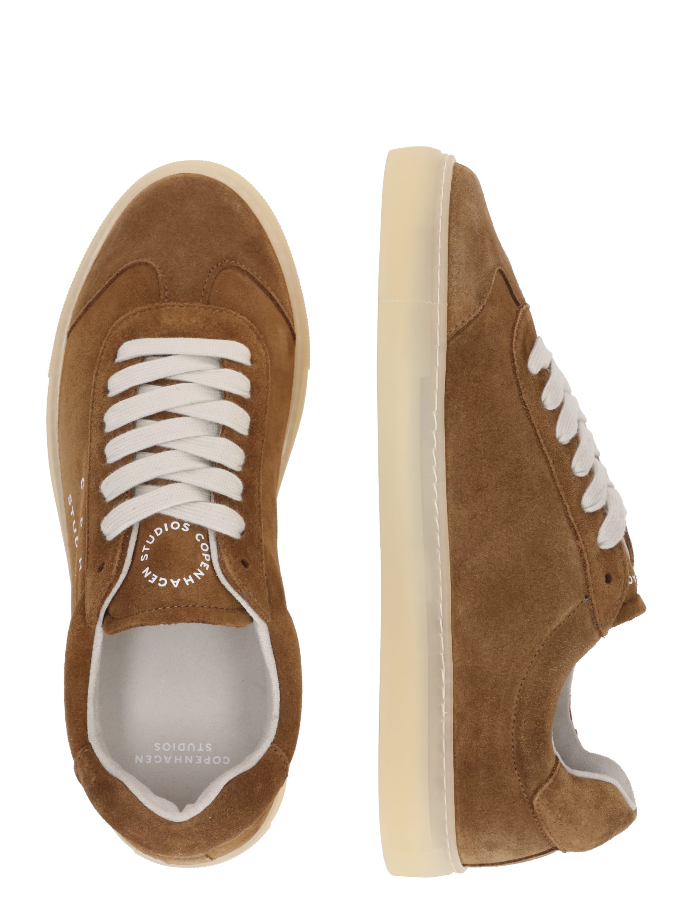 Copenhagen Studios Σνίκερ χαμηλό σε καφέ