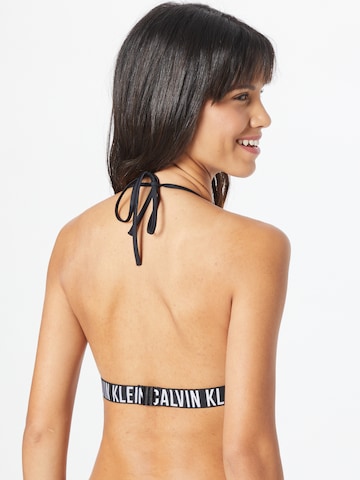 Calvin Klein Swimwear Triangel Bikinitop in Zwart