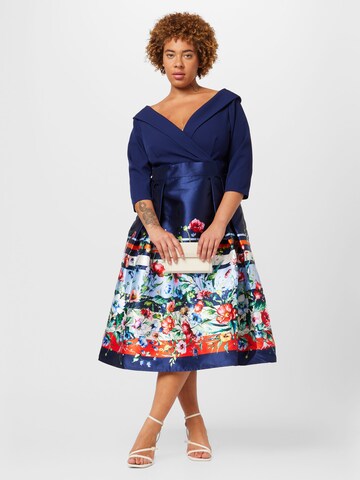 Coast Curve Dress in Blue