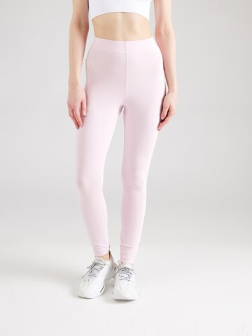 ADIDAS SPORTSWEAR Skinny Sports trousers 'Essential' in Pink: front