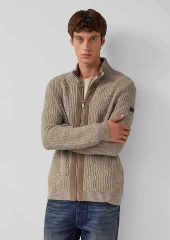 s.Oliver Gebreid vest in Beige