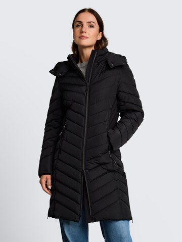TOM TAILOR Winter coat in Black: front