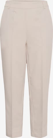 Kaffe Suorat housut 'KASakura' värissä beige: etupuoli