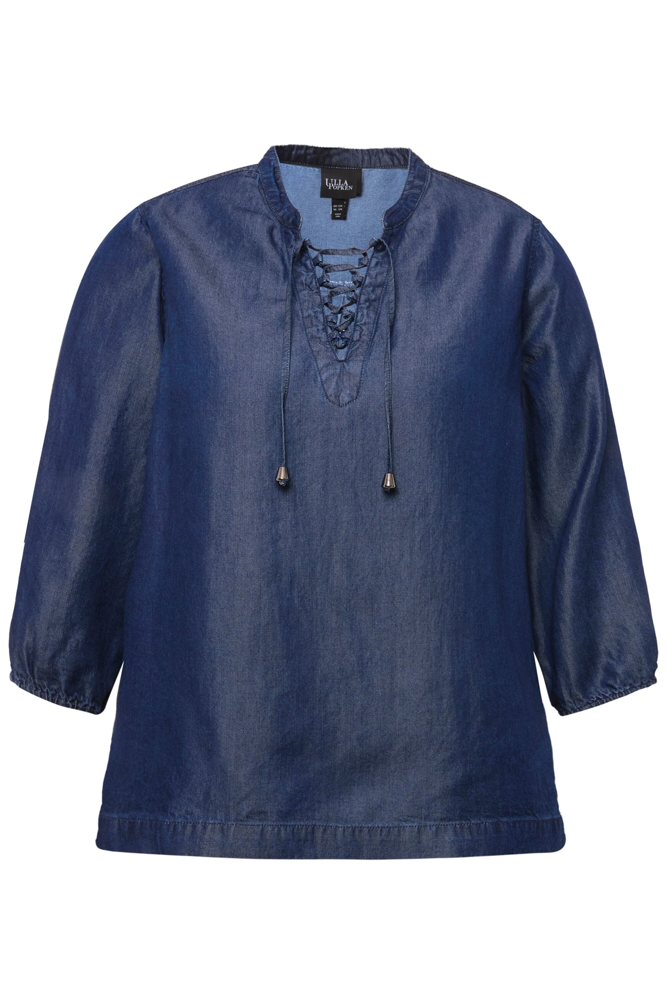 Ulla Popken Blouse in Blue: front