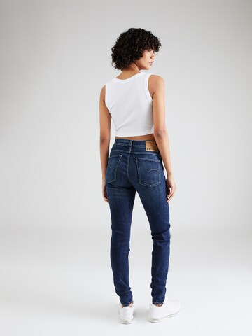 G-Star RAW Skinny Jeansy 'Lhana' w kolorze niebieski