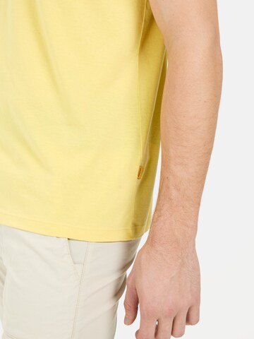 CAMEL ACTIVE T-Shirt in Gelb