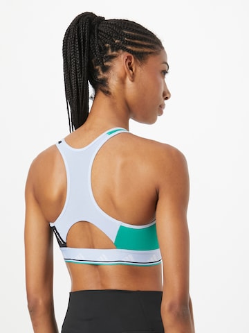 ADIDAS PERFORMANCE Bralette Sports bra 'Powerreact Medium-Support Techfit' in Blue