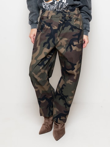 Baggy Pantaloni di Nosy Be in verde: frontale