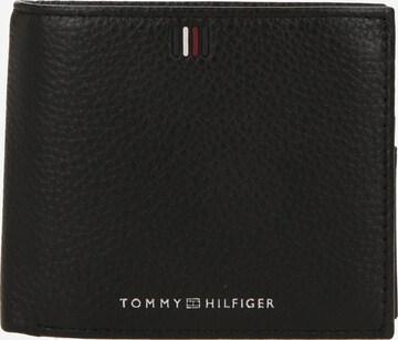 TOMMY HILFIGER Tegnebog i sort: forside