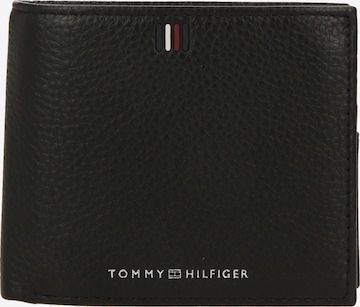 TOMMY HILFIGER Портмоне в черно: отпред