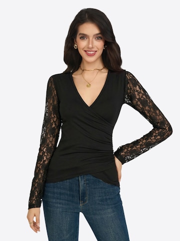 Imily Bela Shirt in Zwart: voorkant