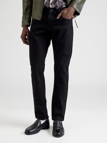 Coupe slim Jean 'Pittsburgh' INDICODE en noir : devant