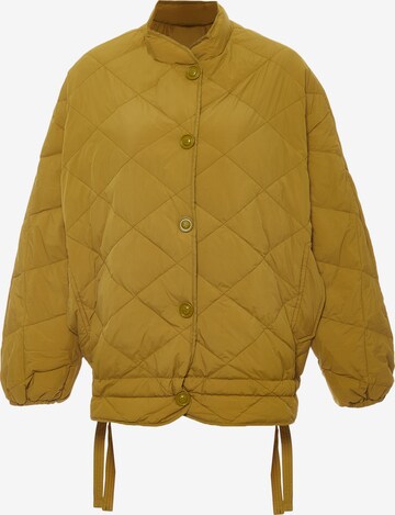 faina Between-season jacket in Green: front