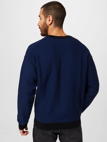 HUGO Red - Pullover 'Scol' em azul