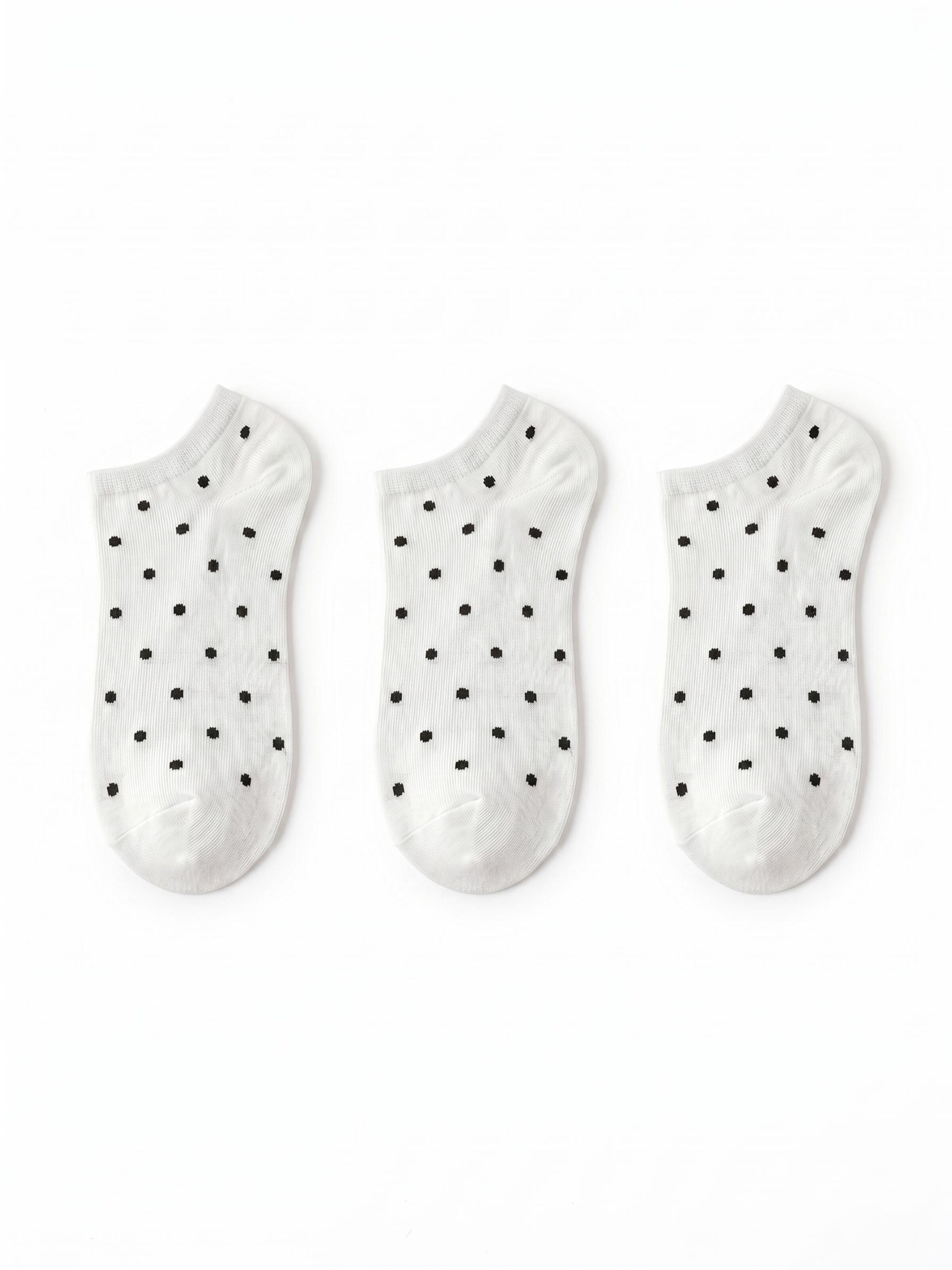 Millo Socken 'Happy Dots'‌‌‌‌ in Weiß