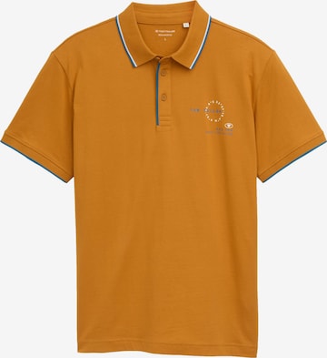 T-Shirt TOM TAILOR en marron : devant