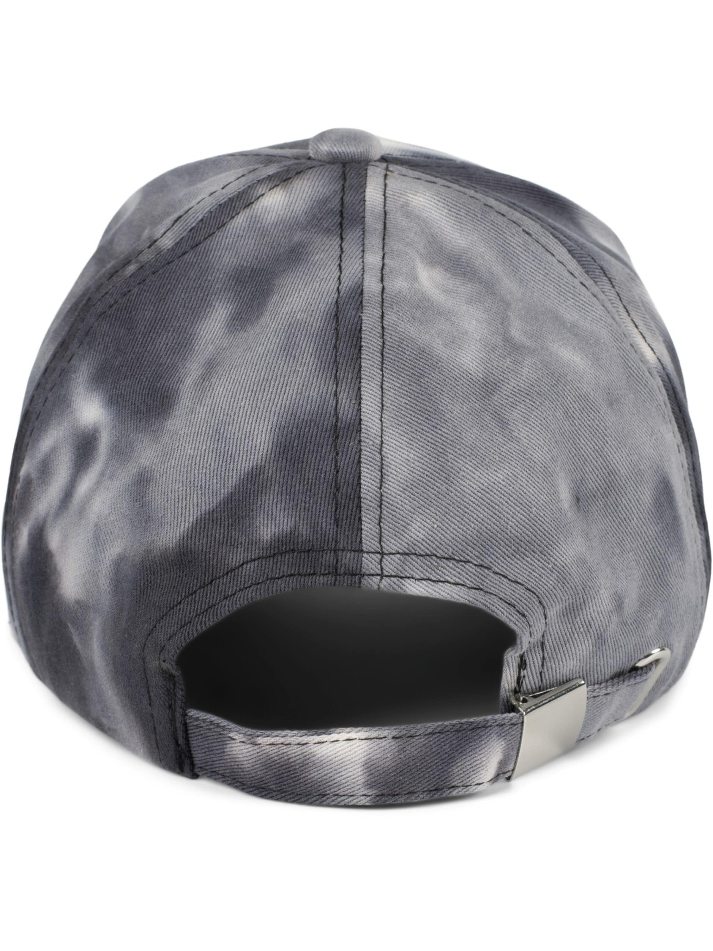 styleBREAKER Cap 'Baseballcap mit Batik Muster'‌‌‌‌‌ in Schwarz