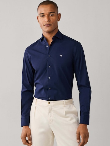 Slim fit Camicia di Hackett London in blu: frontale