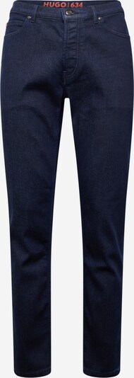 HUGO Jeans '634' in de kleur Donkerblauw, Productweergave