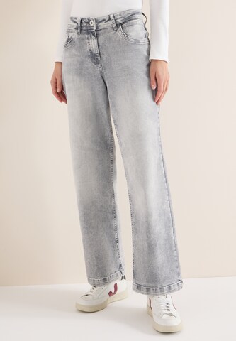 CECIL Loosefit Jeans in Grau: Vorderseite