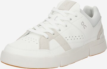 On - Zapatillas deportivas bajas 'The Roger Clubhouse' en blanco: frente