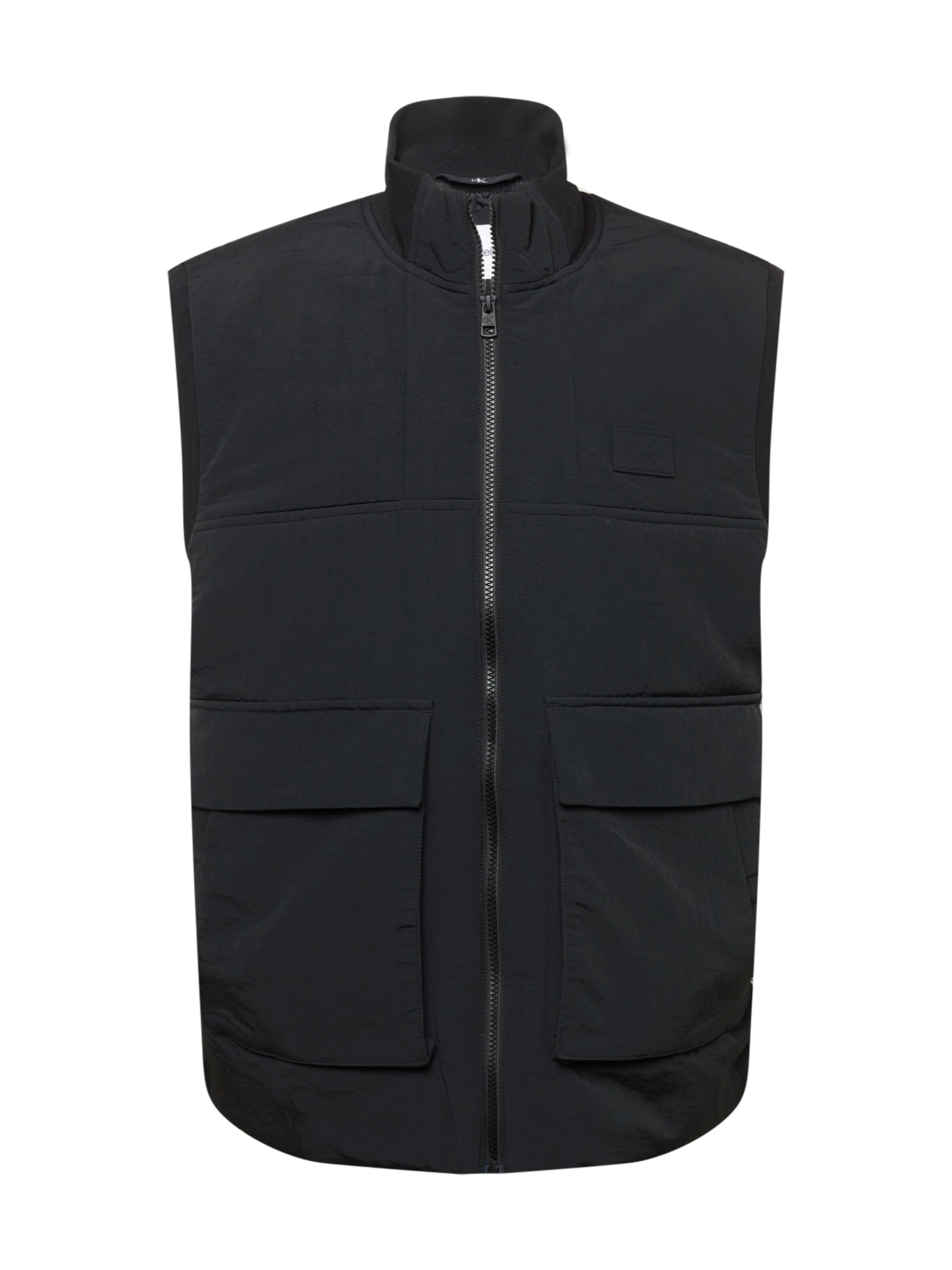 Calvin Klein Jeans Vest in Black: front