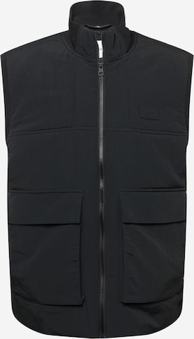 Calvin Klein Jeans Bodywarmer in Zwart: voorkant