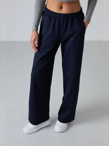 Tommy Life Wide leg Workout Pants in Blue