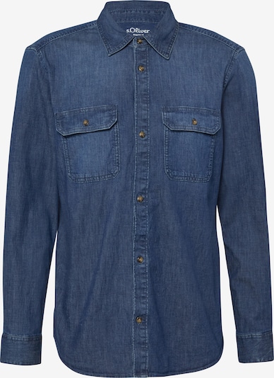 Marškiniai iš s.Oliver, spalva – tamsiai mėlyna, Prekių apžvalga