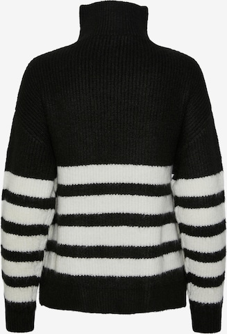 PIECES Sweter 'BROOKS' w kolorze czarny