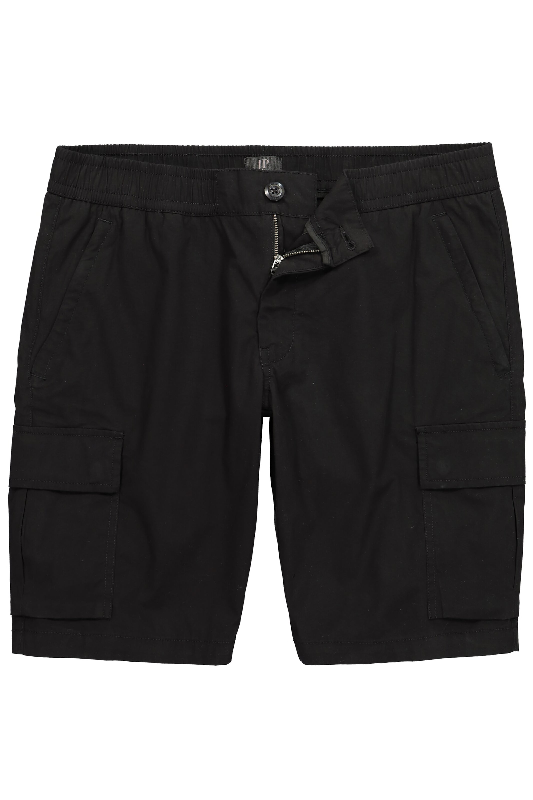 JP1880 Regular Broek in Zwart: voorkant