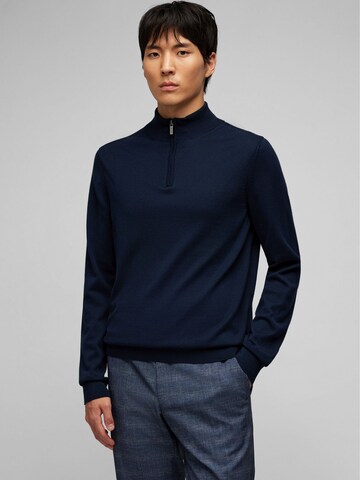 HECHTER PARIS Trui in Blauw: voorkant
